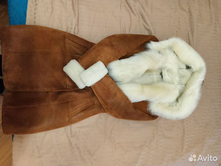 Дубленка натуральная женская 40 42