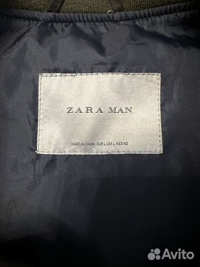 Бомбер zara