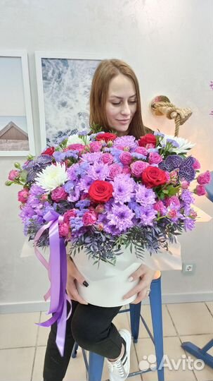 Цветы, Букеты, Доставка цветов, Розы, Ассорти