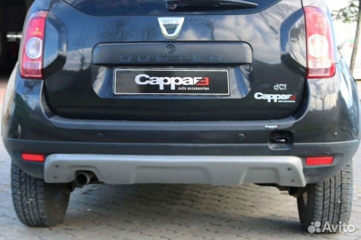 Диффузор на задний бампер Renault Duster 2011-2018