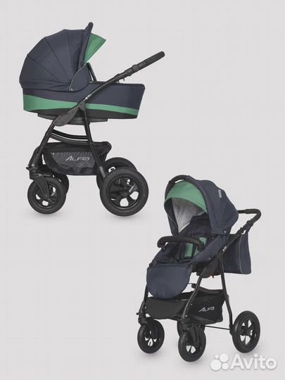 Коляска 2 В 1 riko basic alfa
