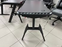 Компьютерный стол, карбон с подсветкой