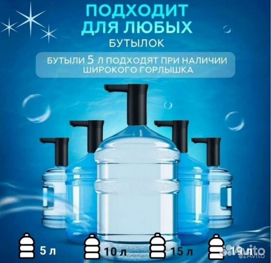 Электрическая помпа для воды. Новая