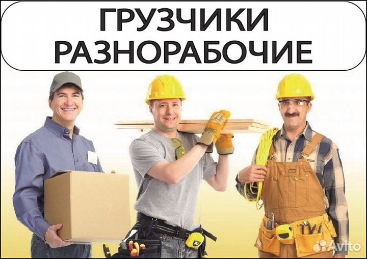 Грузчики/Разнорабочие
