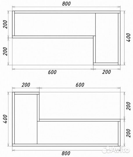 Полка настенная