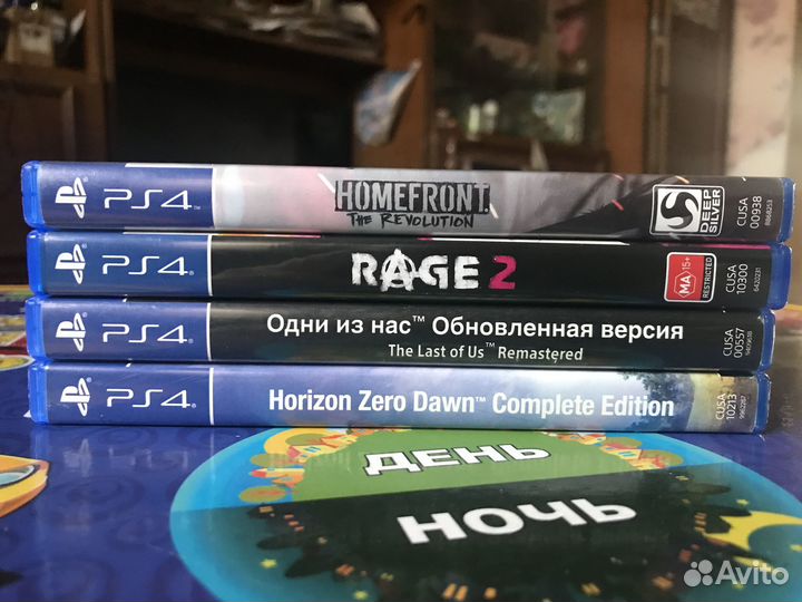 Лицензионные диски с играми для Sony PS4
