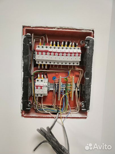 Услуги электрика, демонтаж)