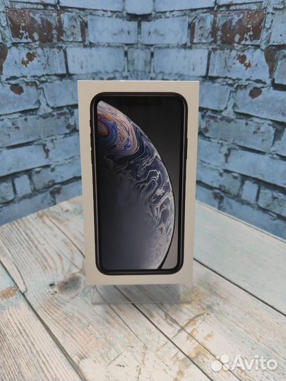 Коробка iPhone Xr Black 128GB Оригинал