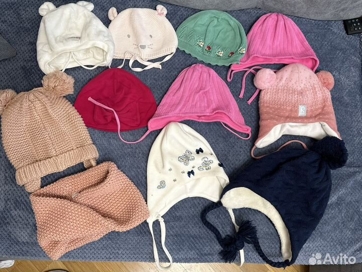 Шапка детская от рождения до 5лет