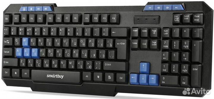 Клавиатура Проводная USB мультимедийная SmartBuy