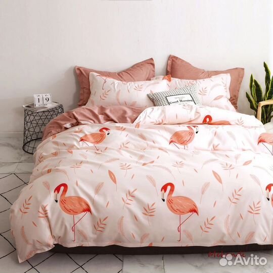 Семейный комплект сатин