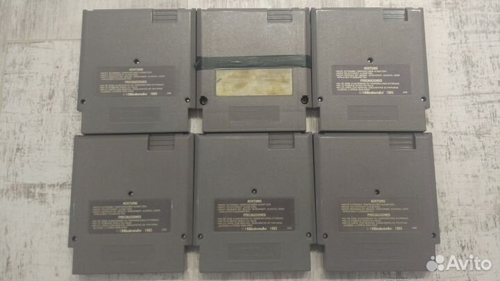 Картриджи NES PAL оригинал