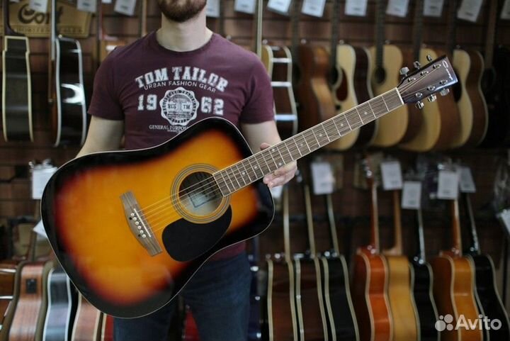 Акустическая гитара Caraya F600-BS