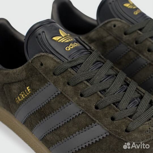 Кроссовки Adidas Gazelle Dark Grey / Gum