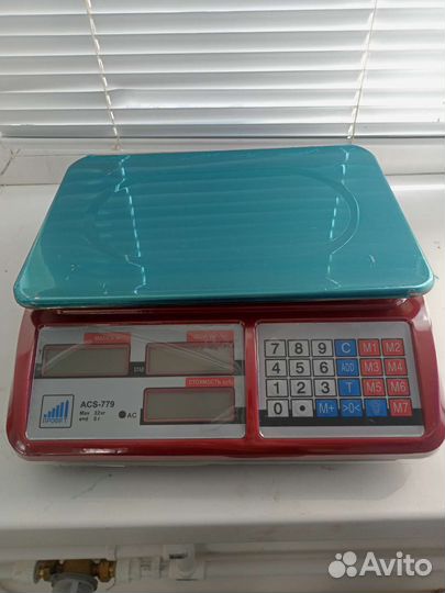 Весы торговые электронные
