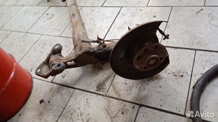 Балка задняя opel astra g zafira a