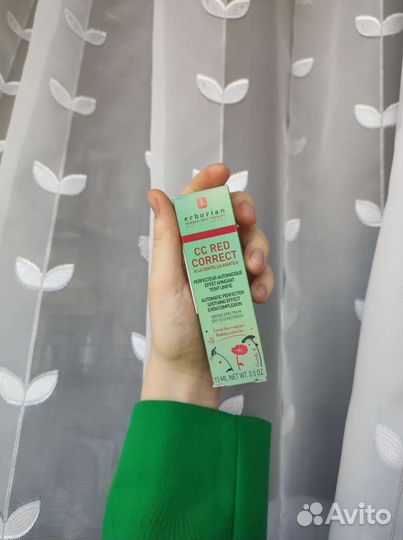 Erborian cc red correct 15 мл и 45 мл новый
