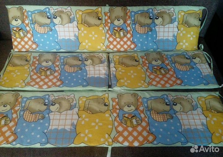 Бортики в кроватку