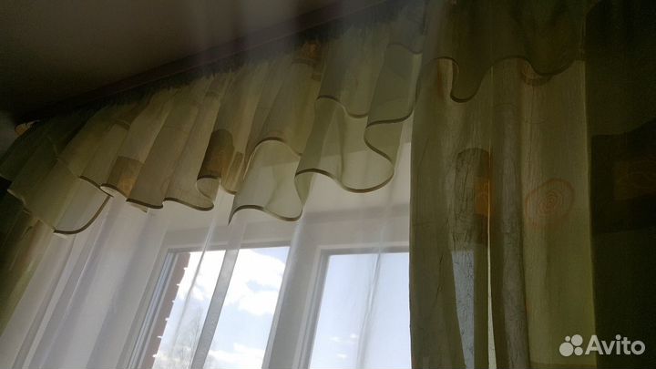 Комплект Шторы с ломбрекеном