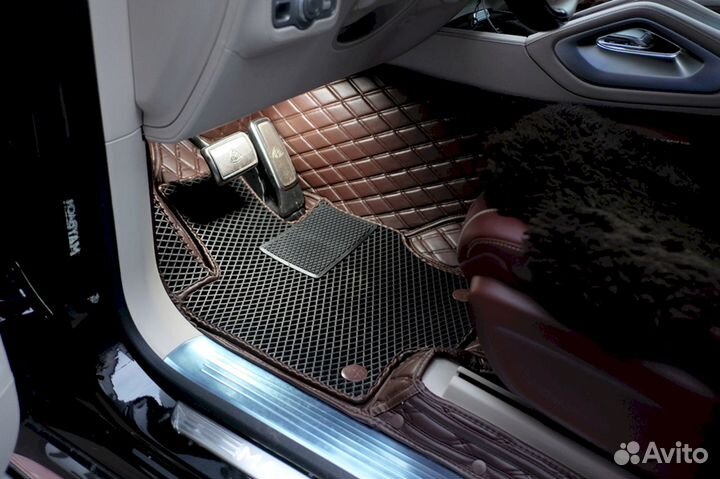 3D коврики из экокожи