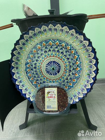 Полный комплект Казан + печь с трубой и дверцей