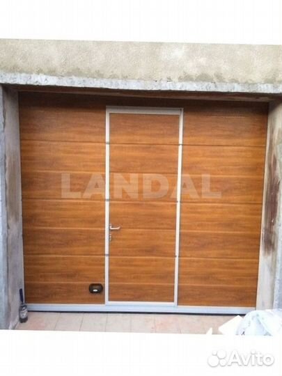 Гаражные секционные ворота