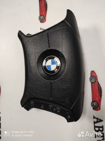 Подушка безопасности руля BMW X5 E53 2000-2004