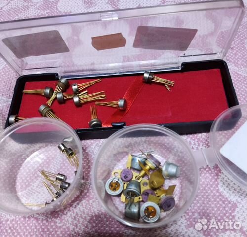 Радиодетали СССР в золоте купить в Твери | Электроника | Авито