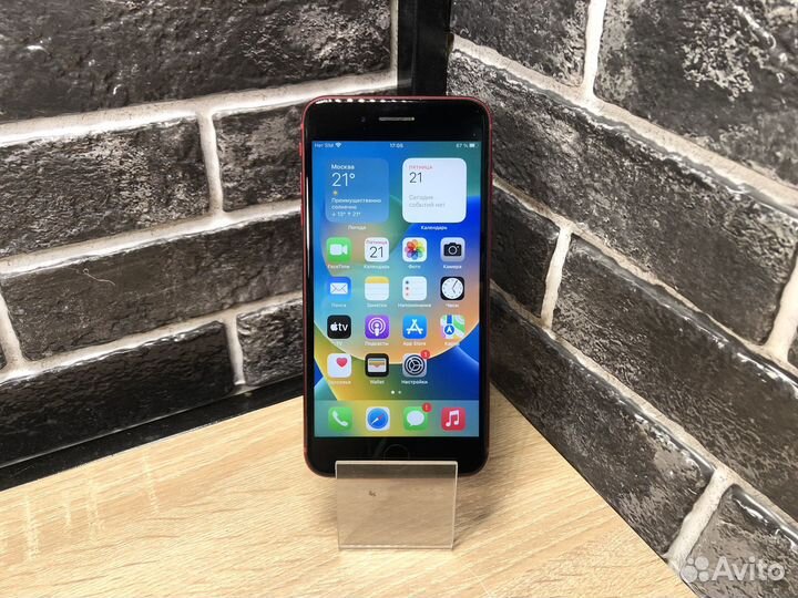 К.2627 Телефон iPhone 8 plus 64Gb акб 76