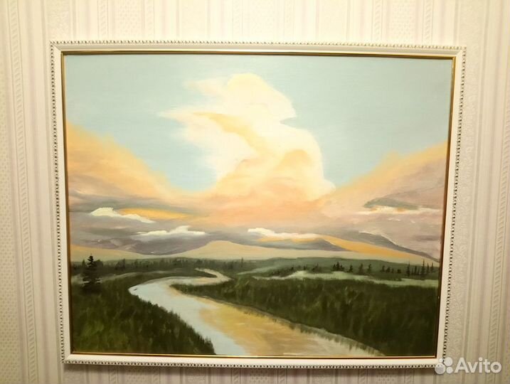 Пейзаж (холст, масло)