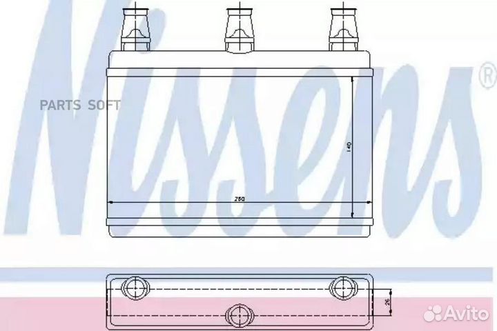 Радиатор отопителя alpina B5 (2005) 4.4 supercharg