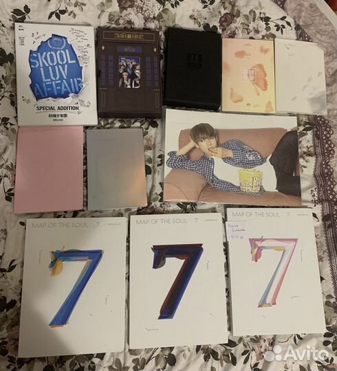 BTS, альбомы, карты, стенды и премиум фото