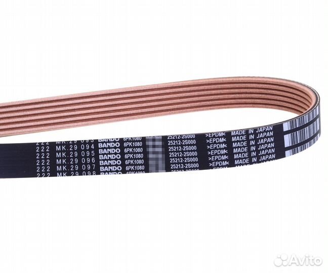 Ремень приводной поликлиновой 6PK1078 hyundai KIA OE