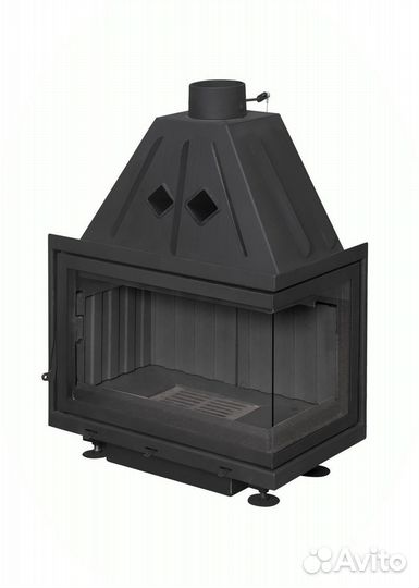 Камин Альфа 700LB NEW два стекла левая