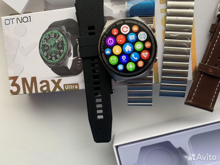 SMART Watch Dt no.1 3max Ultra / 3 ремешка