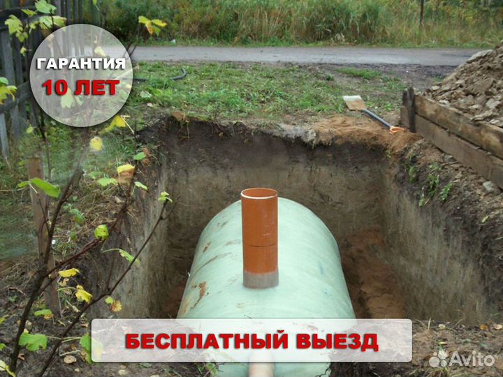 Септик эко Евролос пластиковый