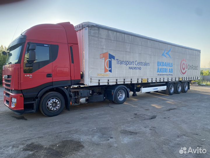 Полуприцеп шторный Krone SD, 2012