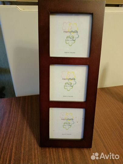 Фоторамка деревянная