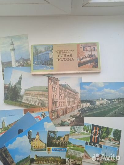 Наборы открыток СССР, открытки города