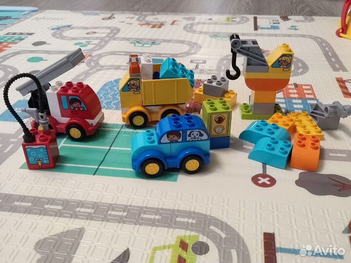 Lego duplo мои первые машинки
