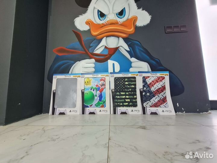 Виниловые наклейки под PlayStation 4-5