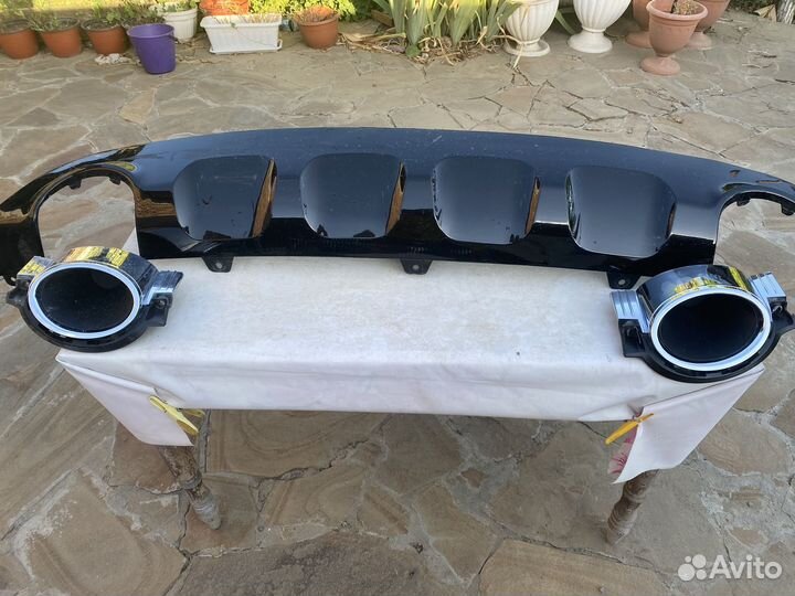 Фартук и юбка заднего бампера KIA sporteg