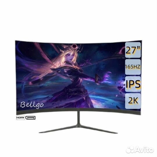 Монитор 27 дюймов 165гц 2560x1440 2К