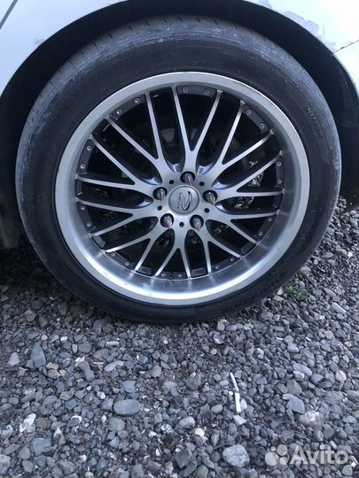 Литые диски r18 5x114 3 с резиной бу