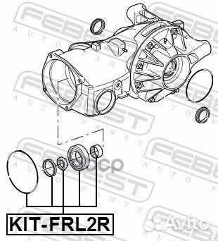 KIT-FRL2R ремк-кт подшипников задней балки Lan