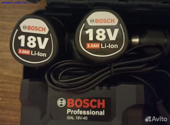 Мощный бесщеточный шуруповерт Bosch 18V