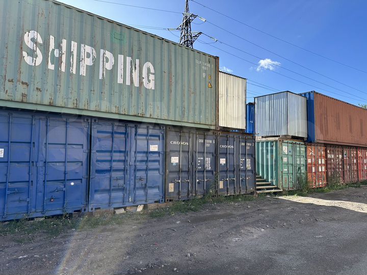 Аренда склада контейнера 14 м² для хранения вещей