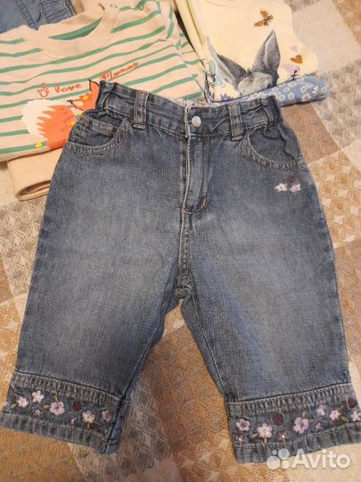 Вещи пакетом для девочки 80 рост