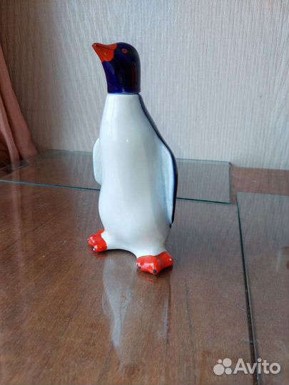 Штоф статуэтка пингвин фарфор лфз