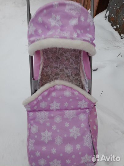 Коляска санки